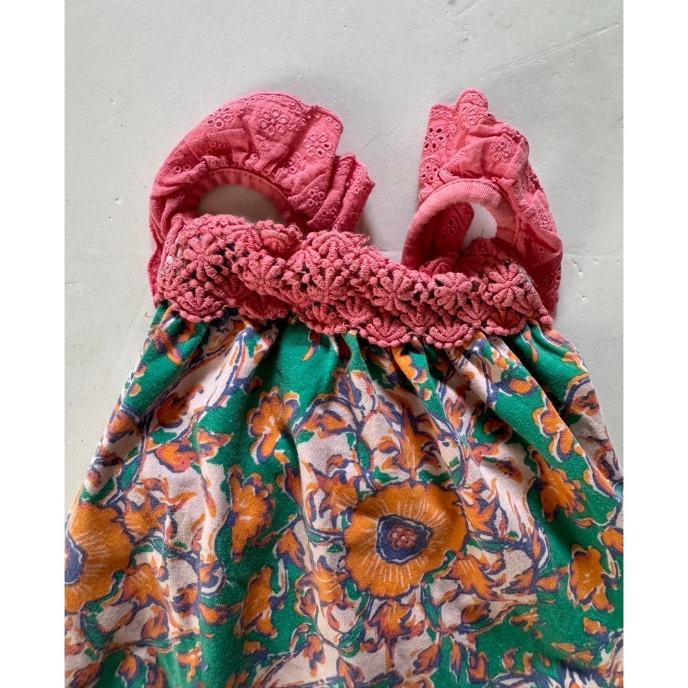 Matilda Jane Floral Sleeveless Romper 12-18 Months - Picture 2 of 6